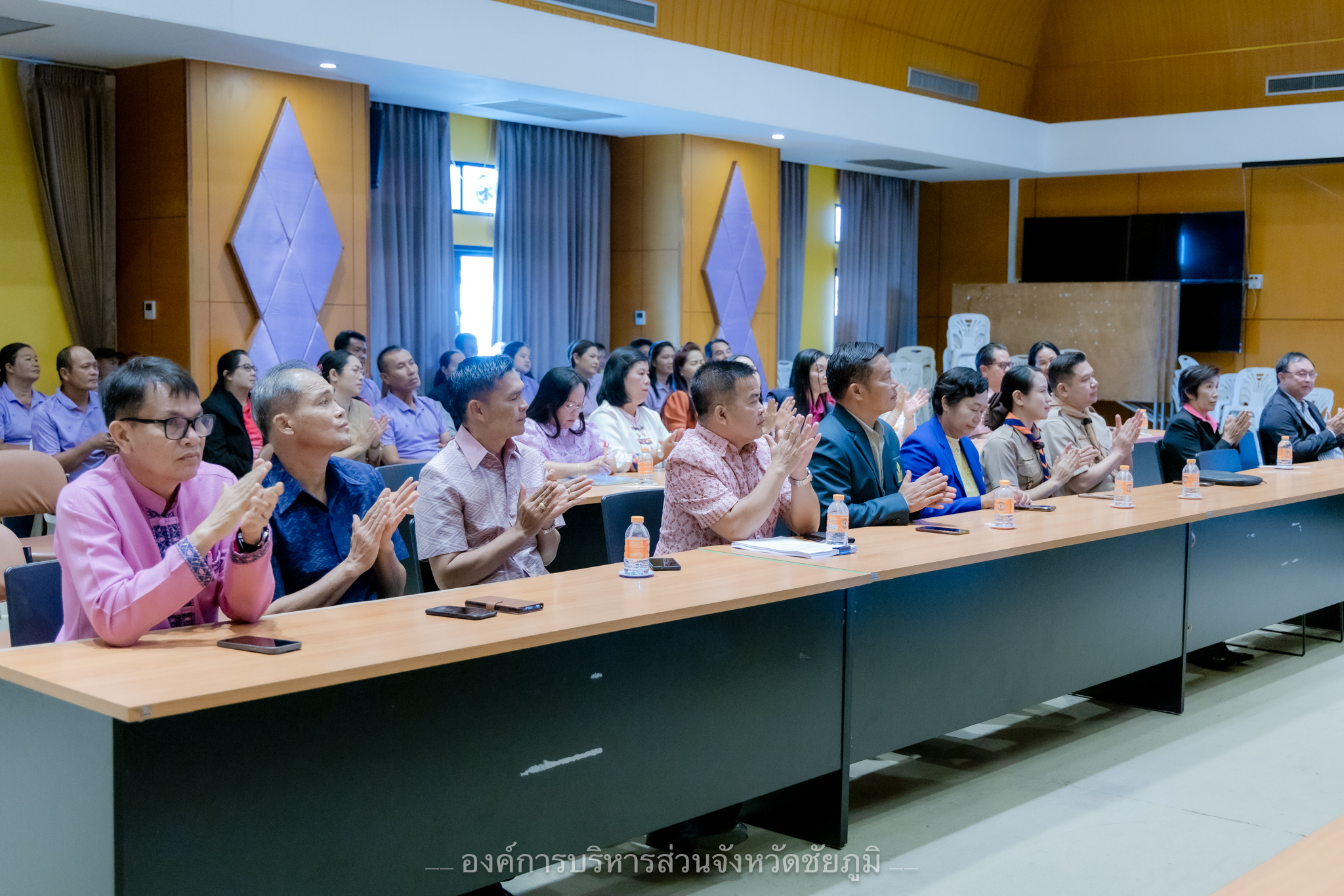 กิจกรรมต้อนรับข้าราชการรับโอนมายังสังกัดองค์การบริหารส่วนจังหวัดชัยภูมิ 1 กรกฎาคม 2568 (2)