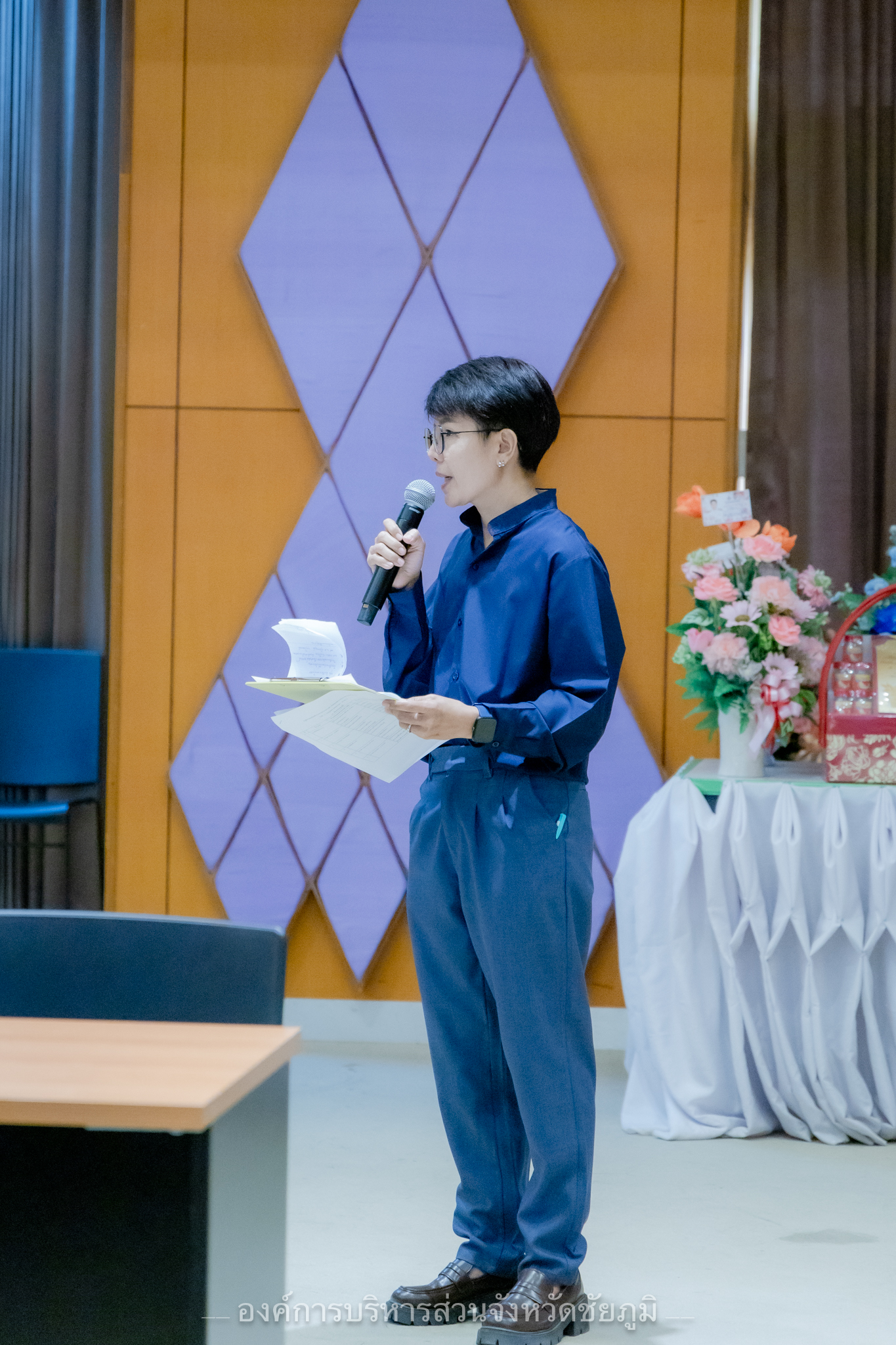 กิจกรรมต้อนรับข้าราชการรับโอนมายังสังกัดองค์การบริหารส่วนจังหวัดชัยภูมิ 1 กรกฎาคม 2568 (4)