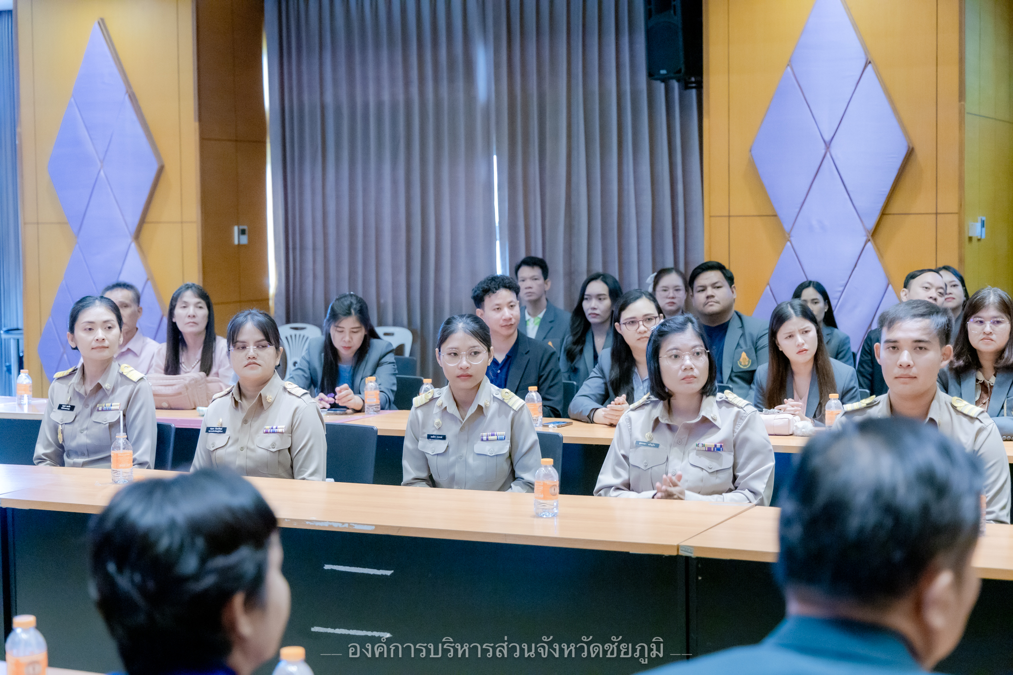 กิจกรรมต้อนรับข้าราชการรับโอนมายังสังกัดองค์การบริหารส่วนจังหวัดชัยภูมิ 1 กรกฎาคม 2568 (6)