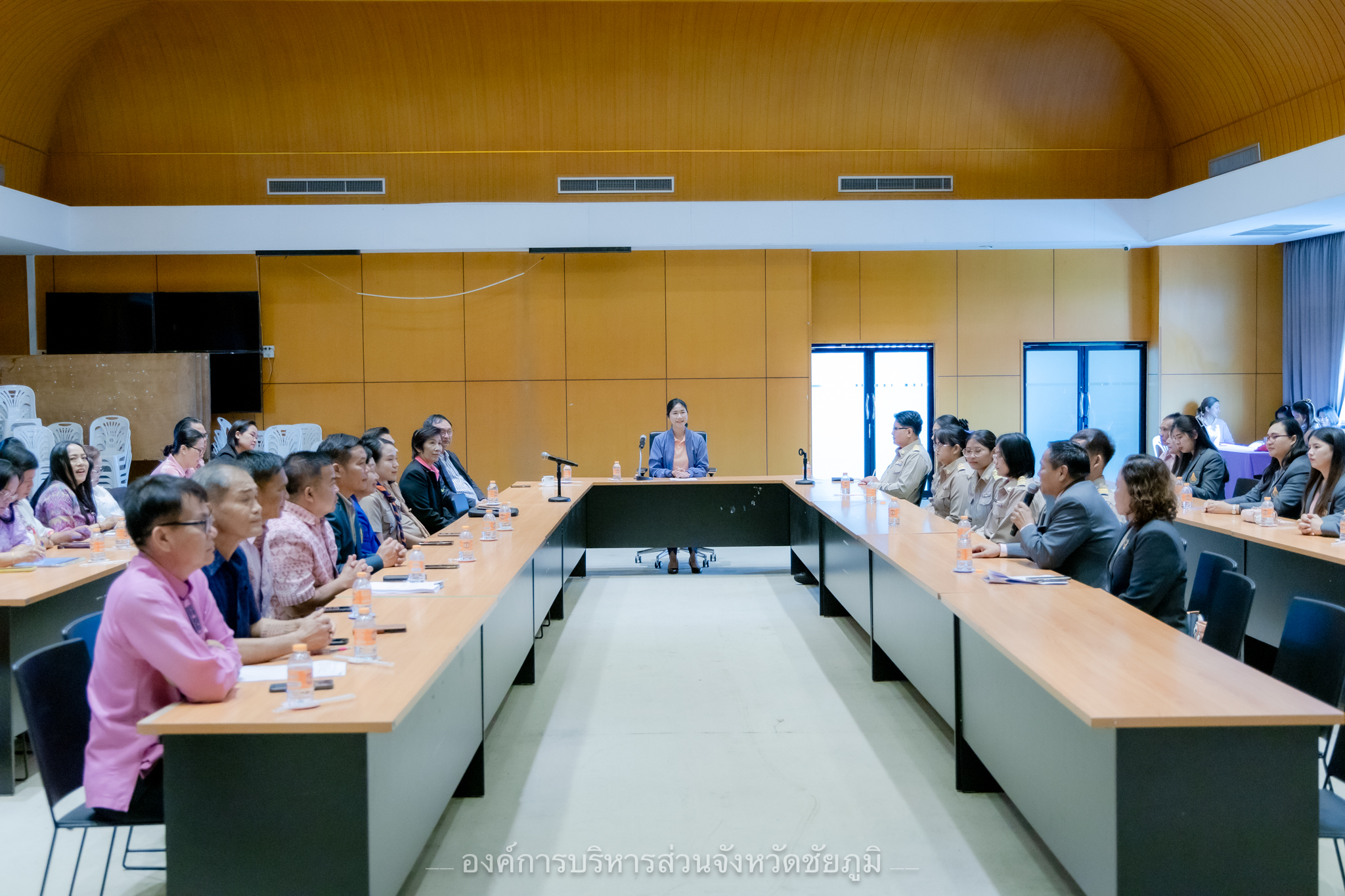 กิจกรรมต้อนรับข้าราชการรับโอนมายังสังกัดองค์การบริหารส่วนจังหวัดชัยภูมิ 1 กรกฎาคม 2568 (7)
