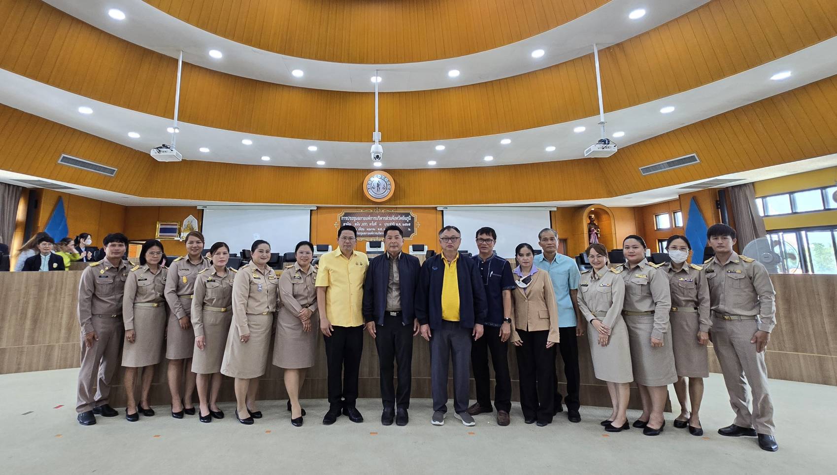 กิจกรรมต้อนรับข้าราชการรับโอนมายังสังกัดองค์การบริหารส่วนจังหวัดชัยภูมิ 5 มิถุนายน 2568 (12)
