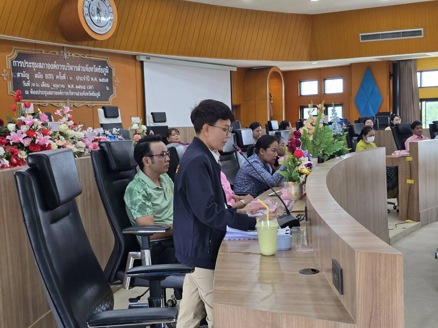 กิจกรรมต้อนรับข้าราชการรับโอนมายังสังกัดองค์การบริหารส่วนจังหวัดชัยภูมิ 5 มิถุนายน 2568 (4)
