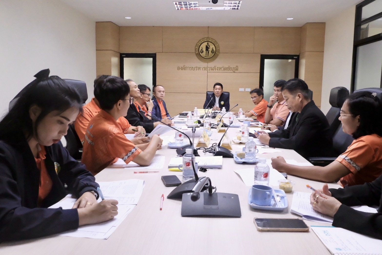 การประชุมคณะกรรมการพิจารณากลั่นกรอง การบริหารงานบุคคล ของโรงพยาบาลส่งเสริมสุขภาพตำบล ในสังกัดองค์การบริหารส่วนจังหวัดชัยภูมิ (1)