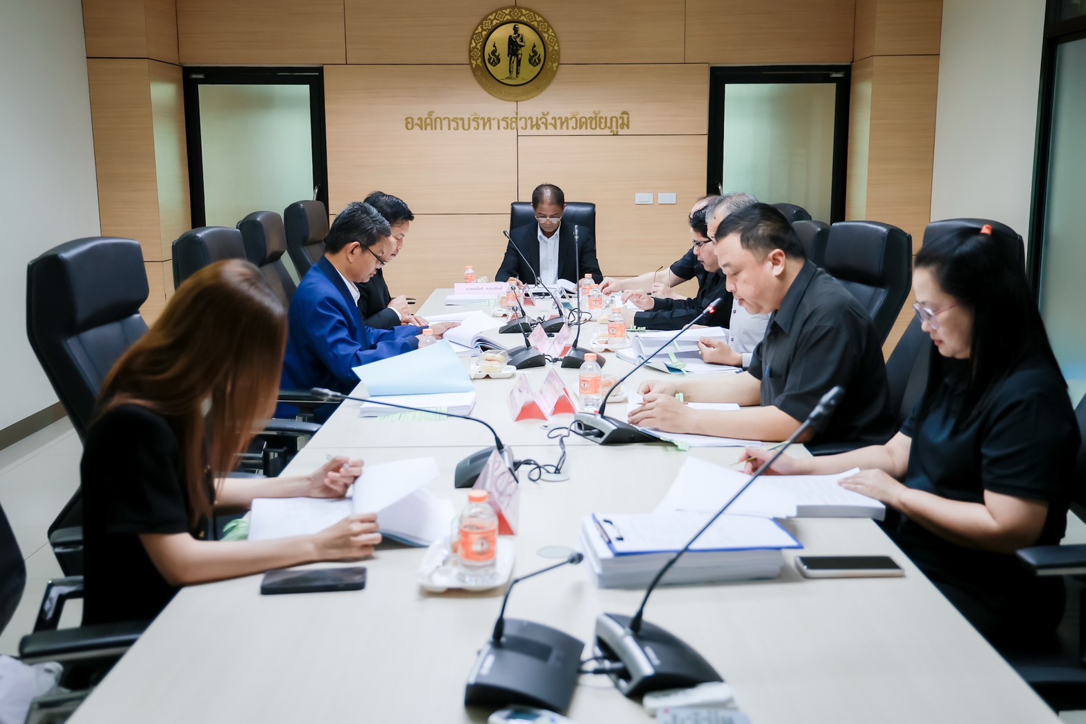 การประชุมคณะอนุกรรมการด้านการบริหารงานบุคคลสำหรับข้าราชการหรือพนักงานครูและบุคลากรทางการศึกษาในสังกัดองค์การบริการส่วนจังหวัดชัยภูมิ ครั้งที่ 1/2569 (1)