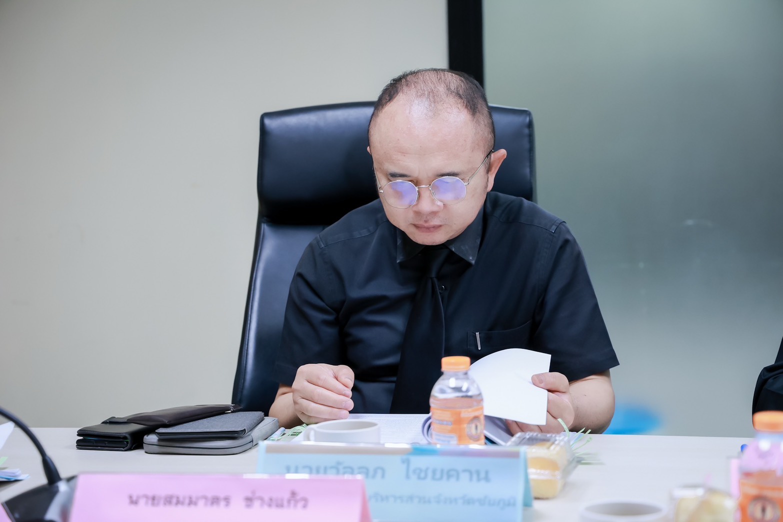 การประชุมคณะอนุกรรมการด้านการบริหารงานบุคคลสำหรับข้าราชการหรือพนักงานครูและบุคลากรทางการศึกษาในสังกัดองค์การบริการส่วนจังหวัดชัยภูมิ ครั้งที่ 1/2569 (3)