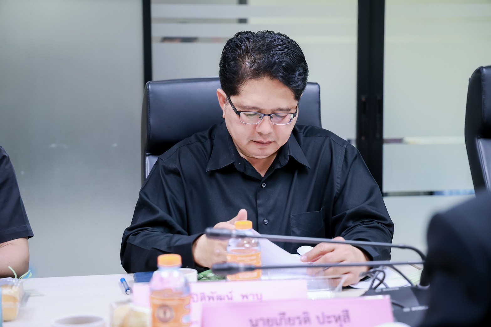 การประชุมคณะอนุกรรมการด้านการบริหารงานบุคคลสำหรับข้าราชการหรือพนักงานครูและบุคลากรทางการศึกษาในสังกัดองค์การบริการส่วนจังหวัดชัยภูมิ ครั้งที่ 1/2569 (4)